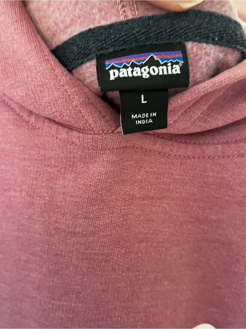 Patagonia Kids Graphic Hoodie | Pink Pullover Hoodie | Excellent Condition | L - Picture 4 of 13